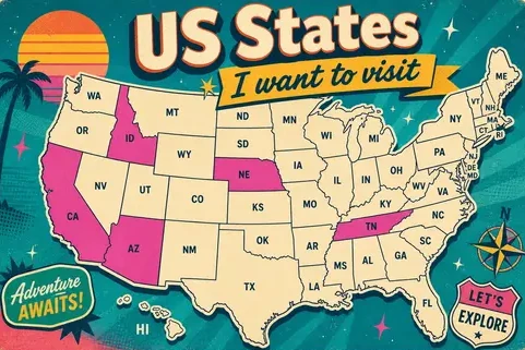 Example travel poster